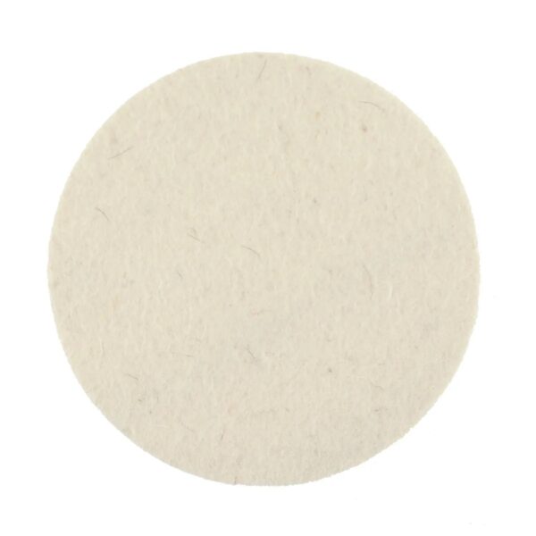 MIRKA Polishing Felt Pad Ø 125 mm White - Image 2