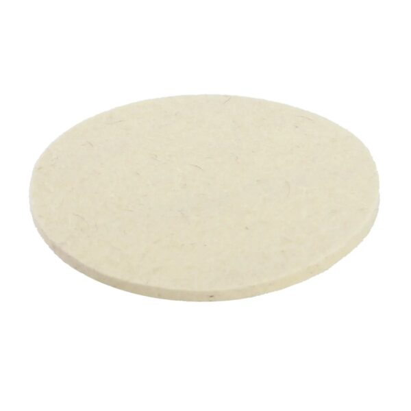 MIRKA Polishing Felt Pad Ø 125 mm White